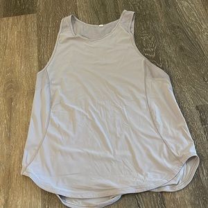 Lulu lemon mauve tank top. Size 4. Great quality